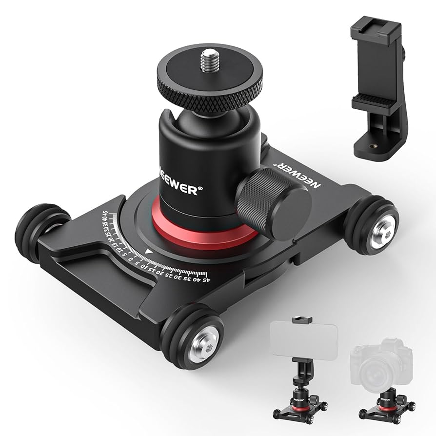 (未使用･未開封品)　studiofx 40?" Pro DSLRカメラSlider Dolly Track Video Stabilizer by KAEZI 60wa65s Amazon.com : NEEWER Camera Slider Dolly with Ball Head